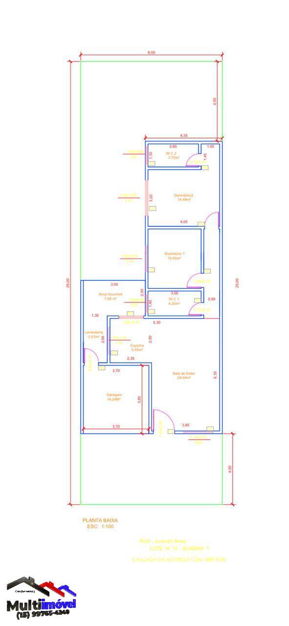 Casa à venda com 2 quartos, 200m² - Foto 1